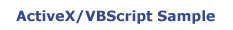 ActiveX Sample