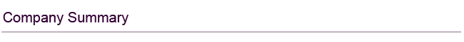 Company Summary - Alphatex, Inc.