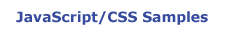 Java Script Samples